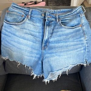 American Eagle highest rise boyfriend shorts